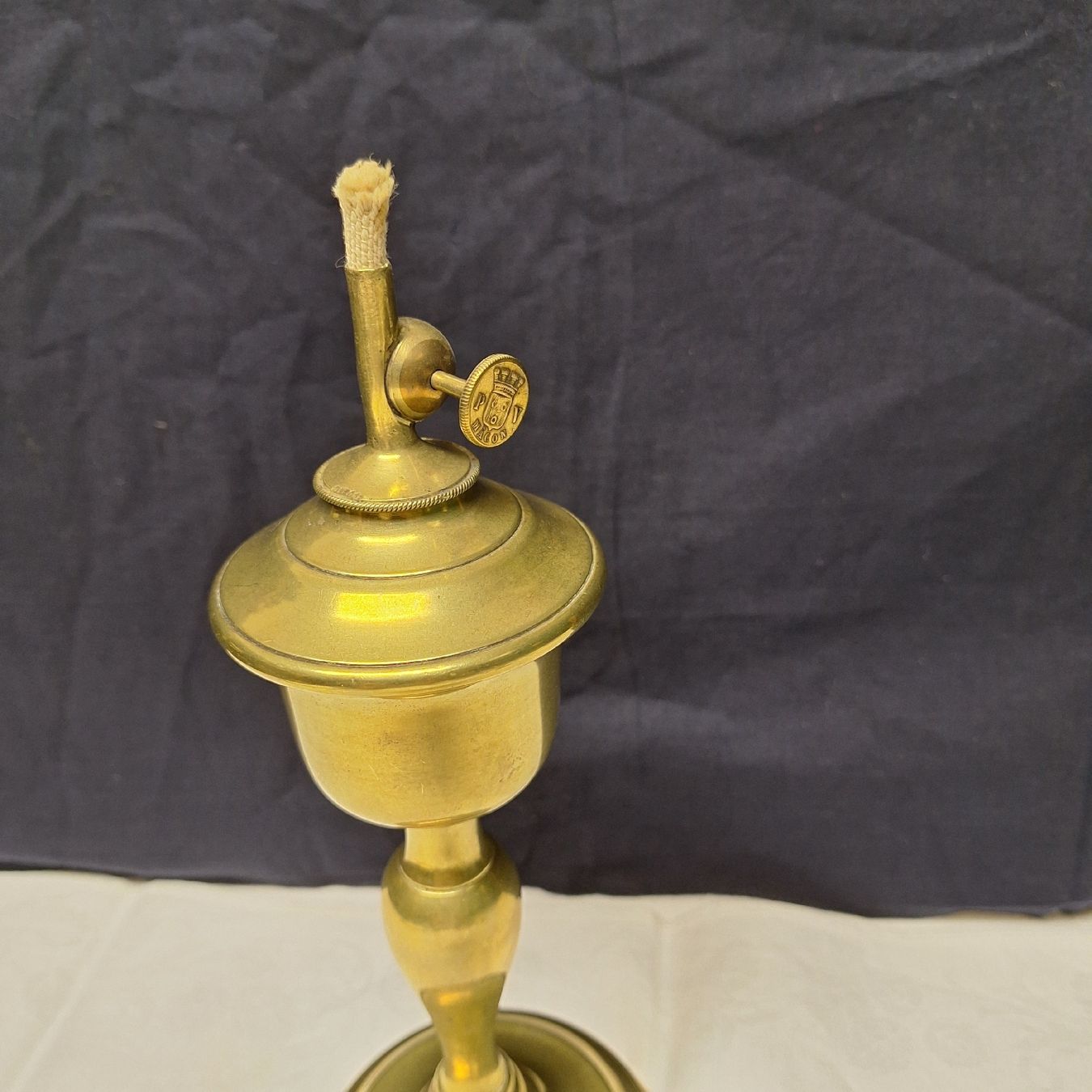 Lampes: Wunderschöne, antike Öllampe – D'occasion à Winterthur par Goldpipau 1
