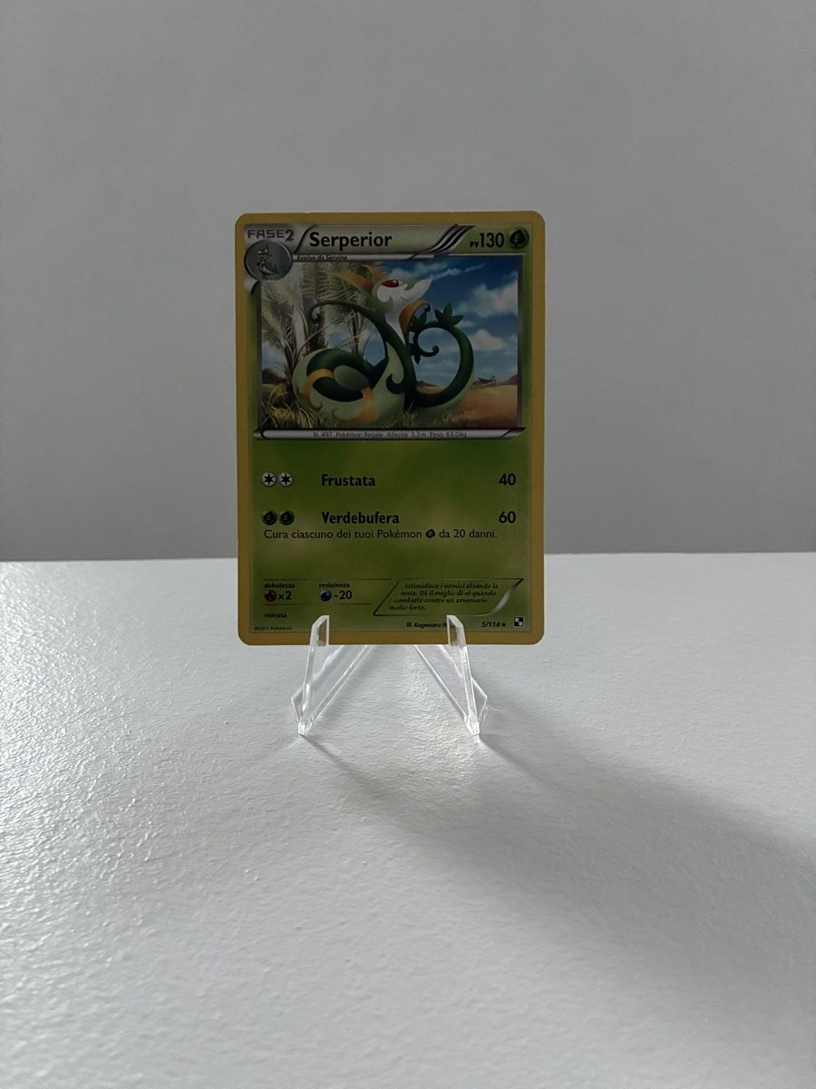 Pokémon Carte collezionabili: Pokemon karte Serperior 5/114 – Nuovo (secondo la descrizione) da Taverne venduto da nad02026