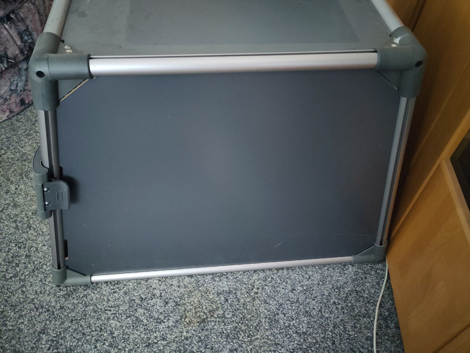 Trixie Gabbie, trasporto & Sicurezza: Trixie Transportbox Aluminium Graphit – Usato da Hallwil venduto da ste_7q22 1