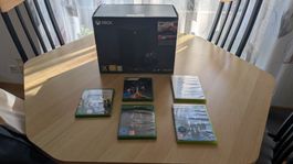 Xbox Series X Konsole 1TB SSD mit Spielen gebraucht
