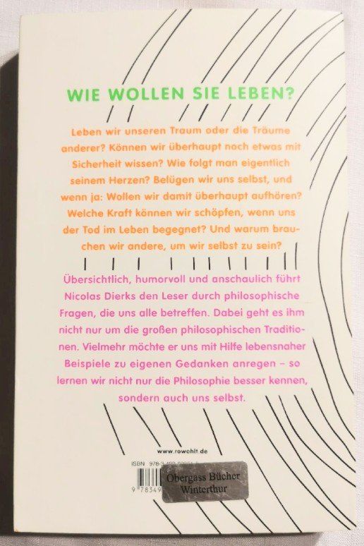 Bücher: Was tue ich hier eigentlich? - Nicolas Dierks – Neu (gemäss Beschreibung) aus Wängi von ABIZONE-86 1