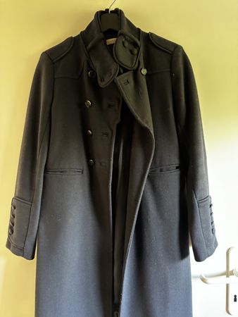 Manteau Sandro bleu fonce taille 36