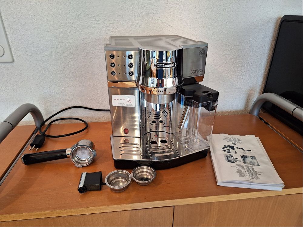 Kaffeemaschine Siebträger sur Ricardo | Acheter DeLonghi EC850.M