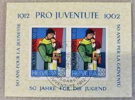 (90)   Pro Juventute 1962 mit ET-Stempel