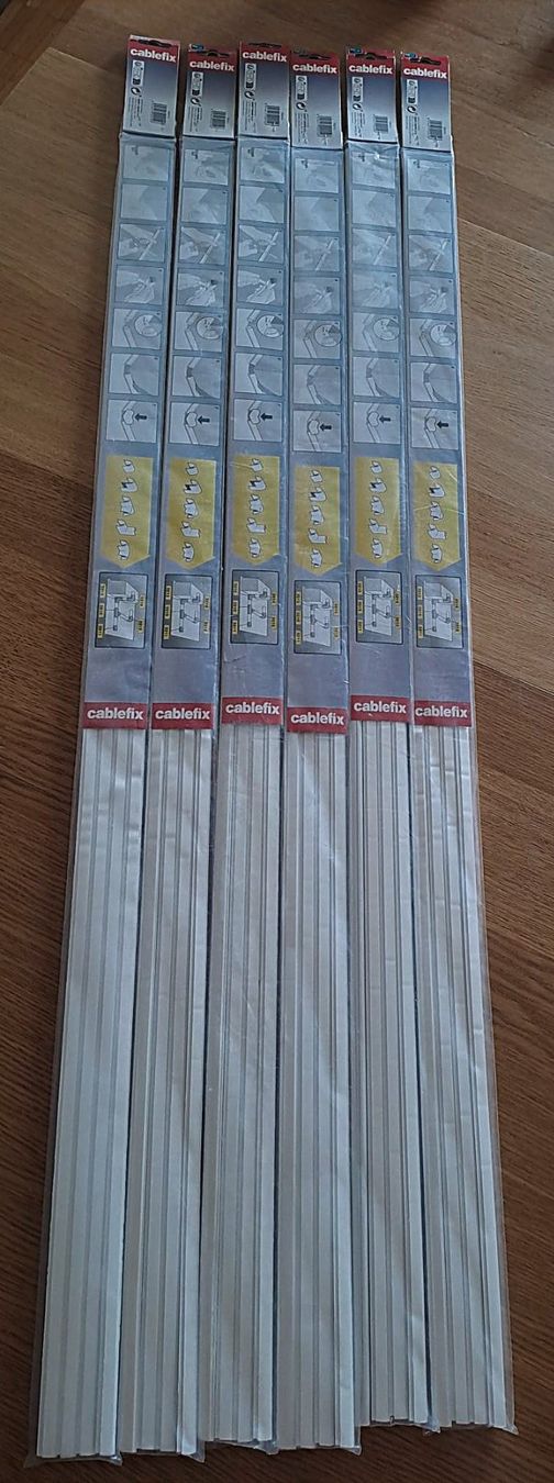 Altro Materiale elettrico: 6 Inofix Cablefix 2201 Packungen à 5 Kabelhalter – Nuovo e nell'imballaggio originale da Zürich venduto da leachim321