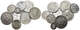 Grichenland Lot Silber