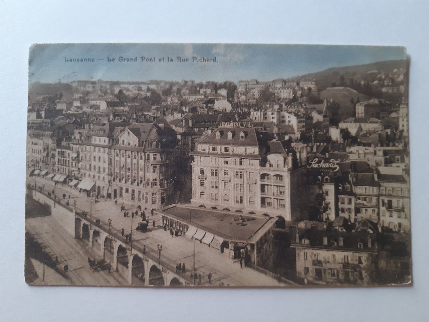 Cartoline postali: Lausanne, 1914, exposition Suisse Berne, postcard – Usato da Verscio venduto da giamma1985