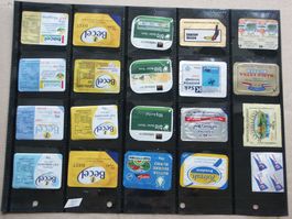 40  verschiedene  Butterdeckeli