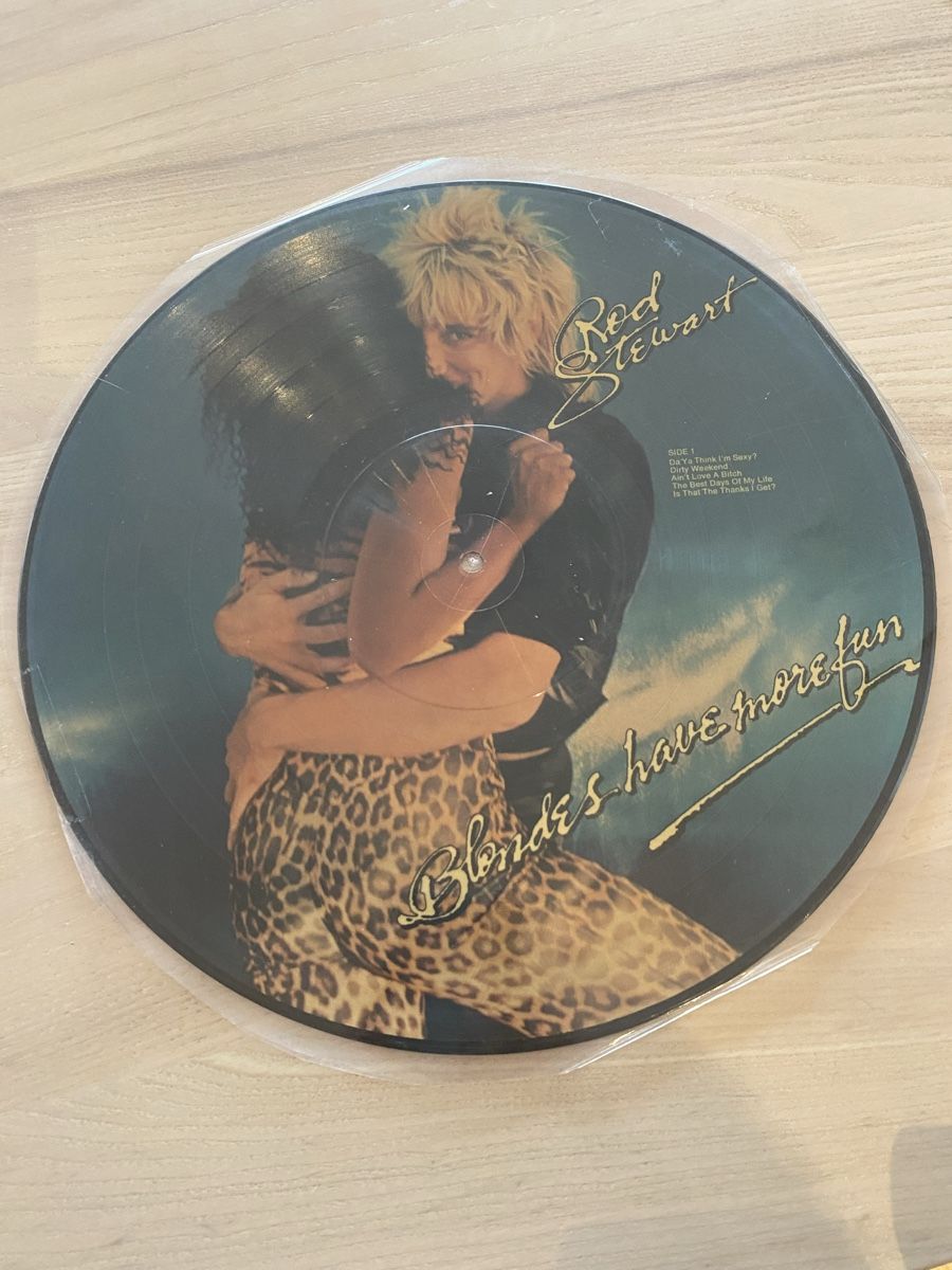Vinyles: LP Rod Steward bedruckt – D'occasion à Root par chugelrund