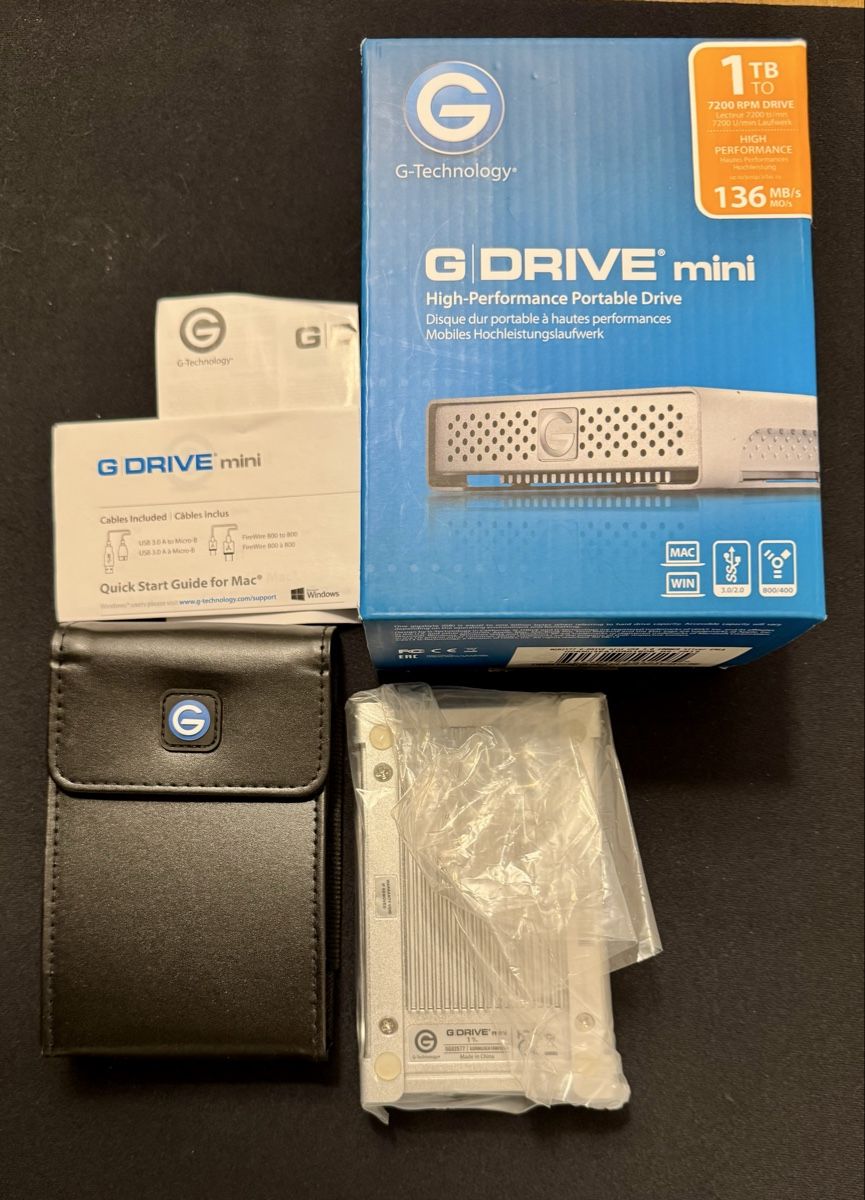 Dischi rigidi: G-Technology G-DRIVE mini 1TB USB 3.0 Festplatte HDD – Nuovo (secondo la descrizione) da Zürich venduto da Nobs1