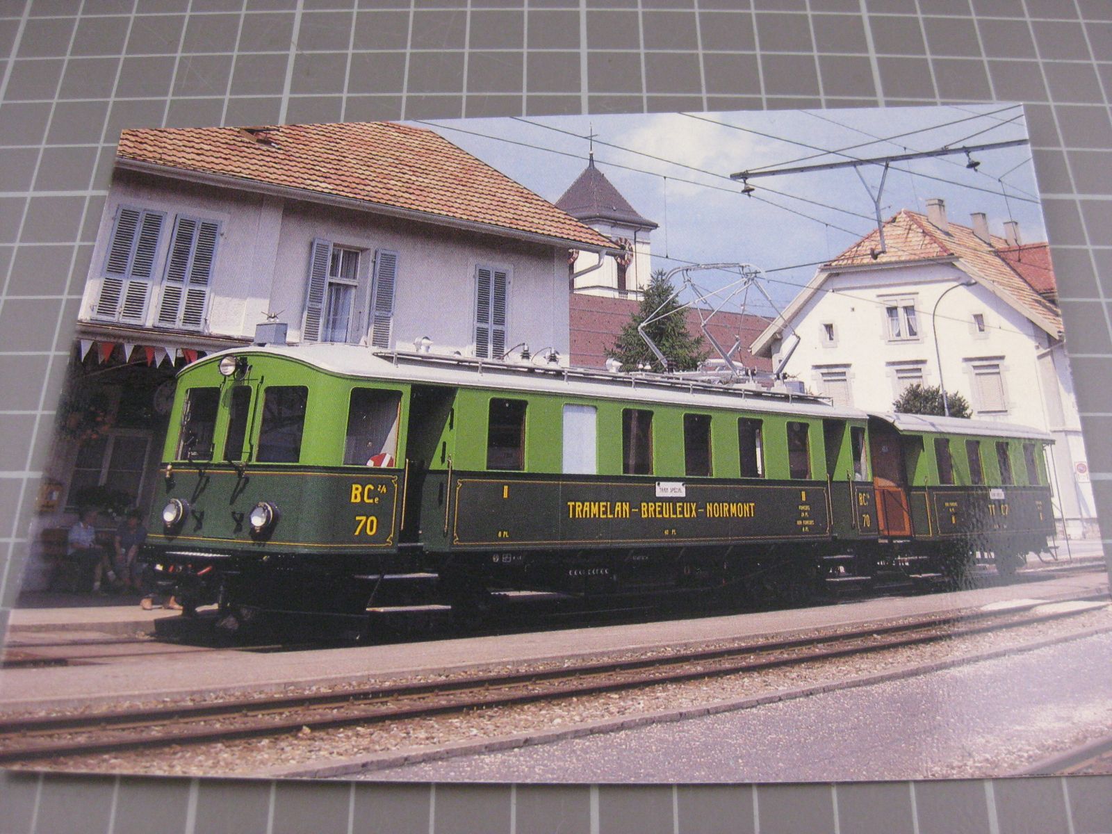 Cartoline postali: AK Saignelégier mit Zug – Usato da Malters venduto da Marosko