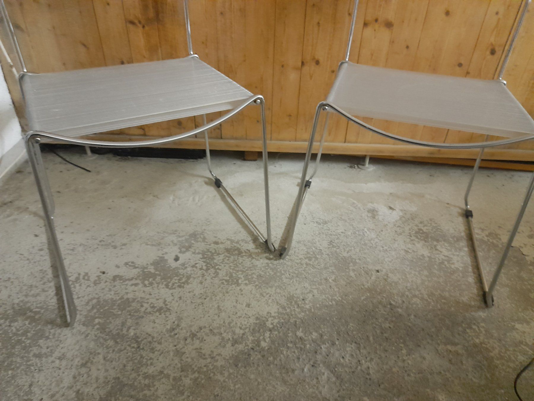 Stühle: 2 "Spaghetti" Stühle – Gebraucht aus Lustmühle von chevi03 3