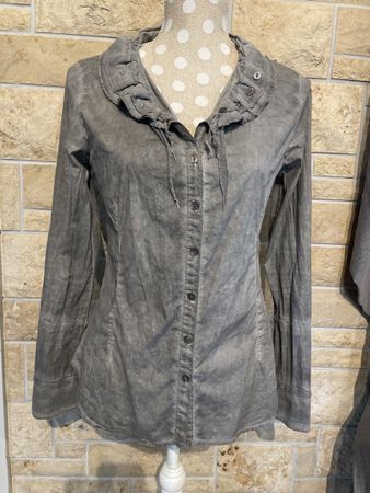 Nile Bluse, Gr. M/38 Taupe