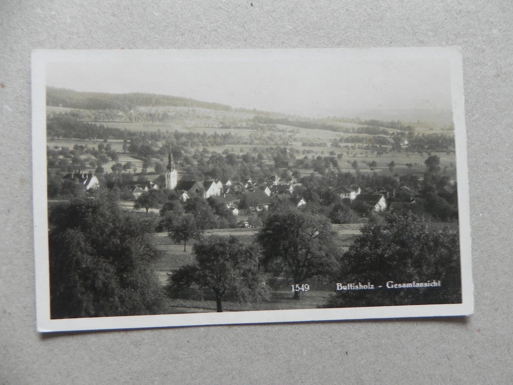 Cartes postales: Ansichtskarte Buttisholz LU Luzern 1949 – D'occasion à Siebnen par krimsie