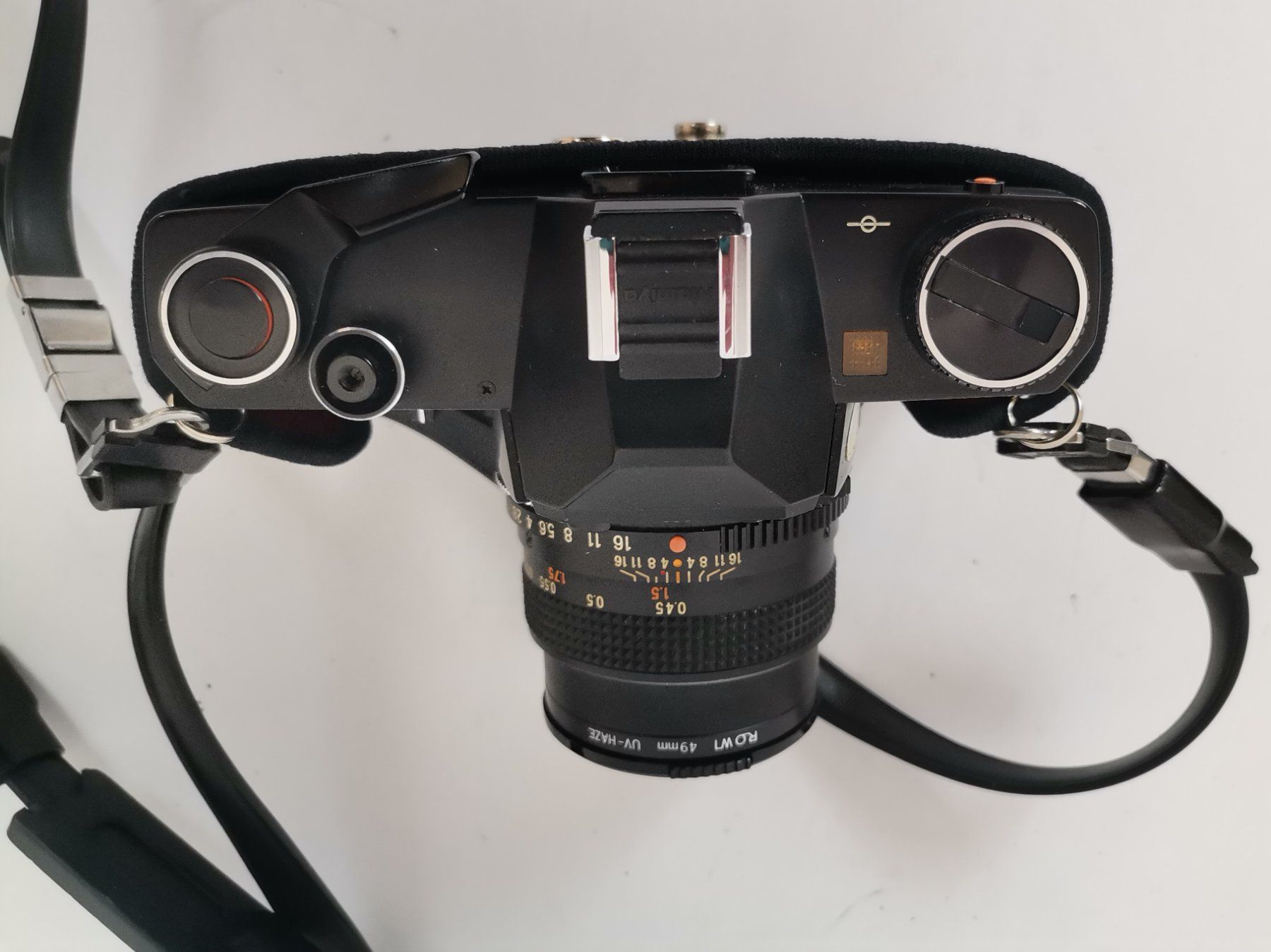 Mamiya Fotocamera: MAMIYA NC1000S und 3 Objektive mit Tasche – Usato da Schaffhausen venduto da Restwert_SH 4