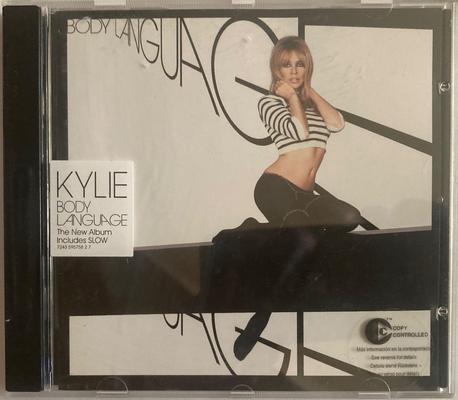 CD: KYLIE MINOGUE - BODY LANGAGE – Usato da Poliez-Pittet venduto da Newtown-Records