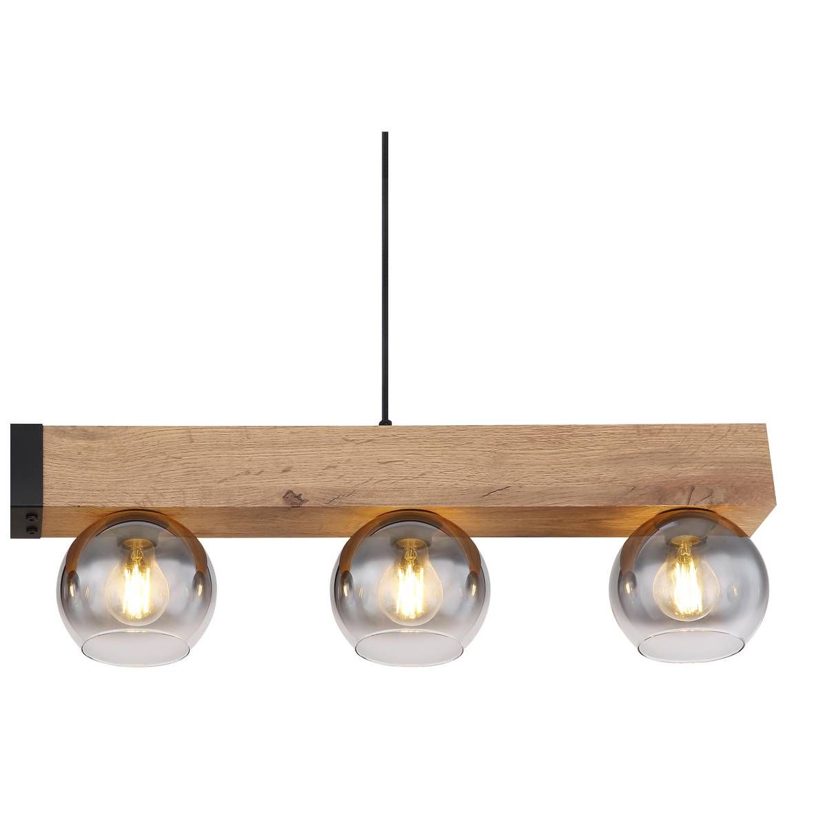 Lampadari & plafoniere: Pendelleuchte, Holzoptik, 140 cm x 15 cm – Nuovo (secondo la descrizione) da Kreuzlingen venduto da Smart-Light 4