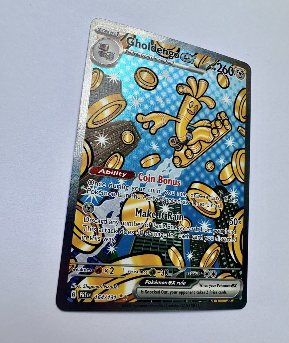 Pokémon Sammelbilder & Trading cards: Gholdengo Ex #164 - Pokemon Prismatic Evolution - Ab 1.- – Gebraucht aus Bern von HugoStiglitz11 1
