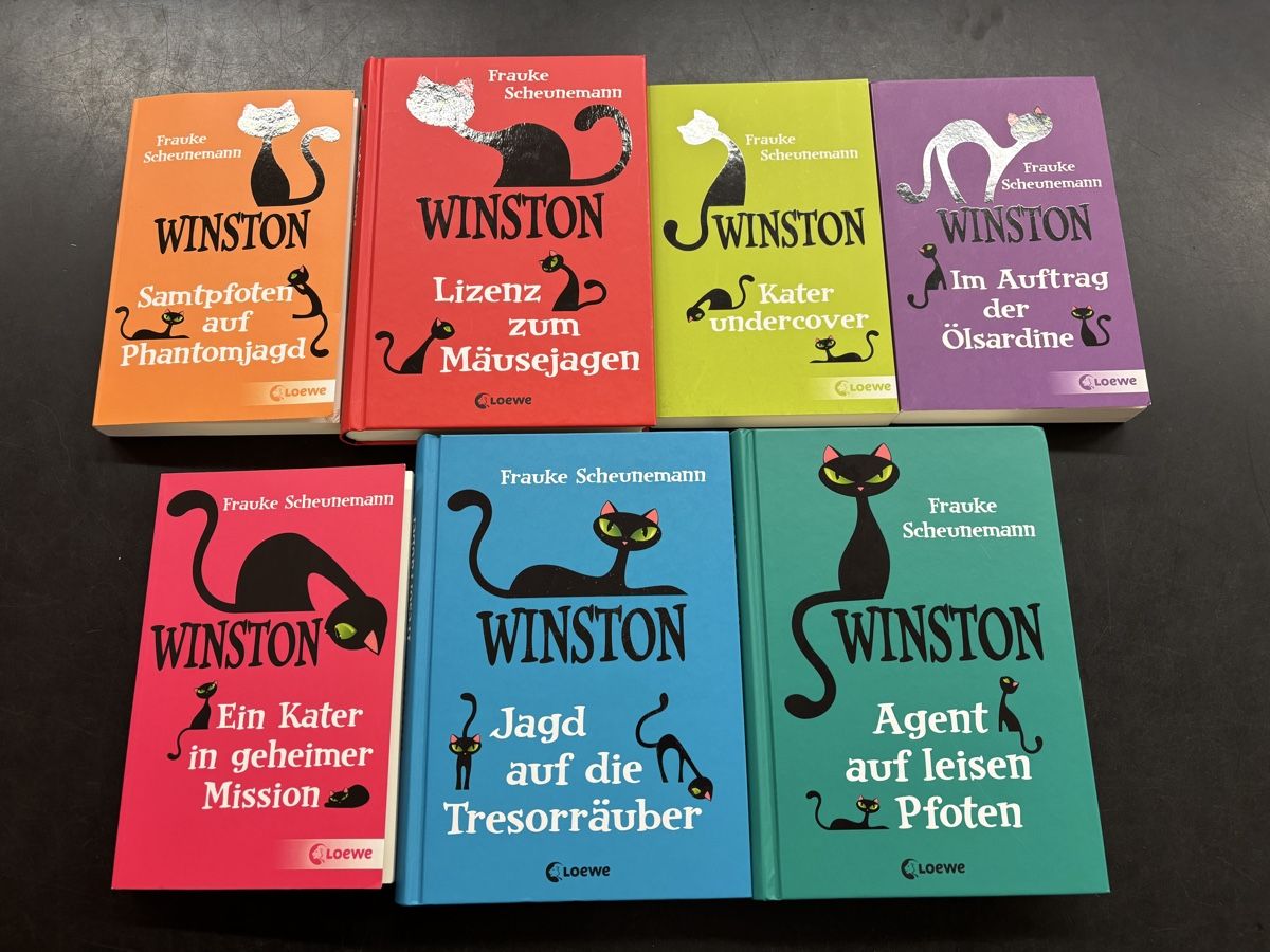 Libri: Winston Bücher 7er Set Frauke Scheunemann – Usato da Büren an der Aare venduto da Nikito2001