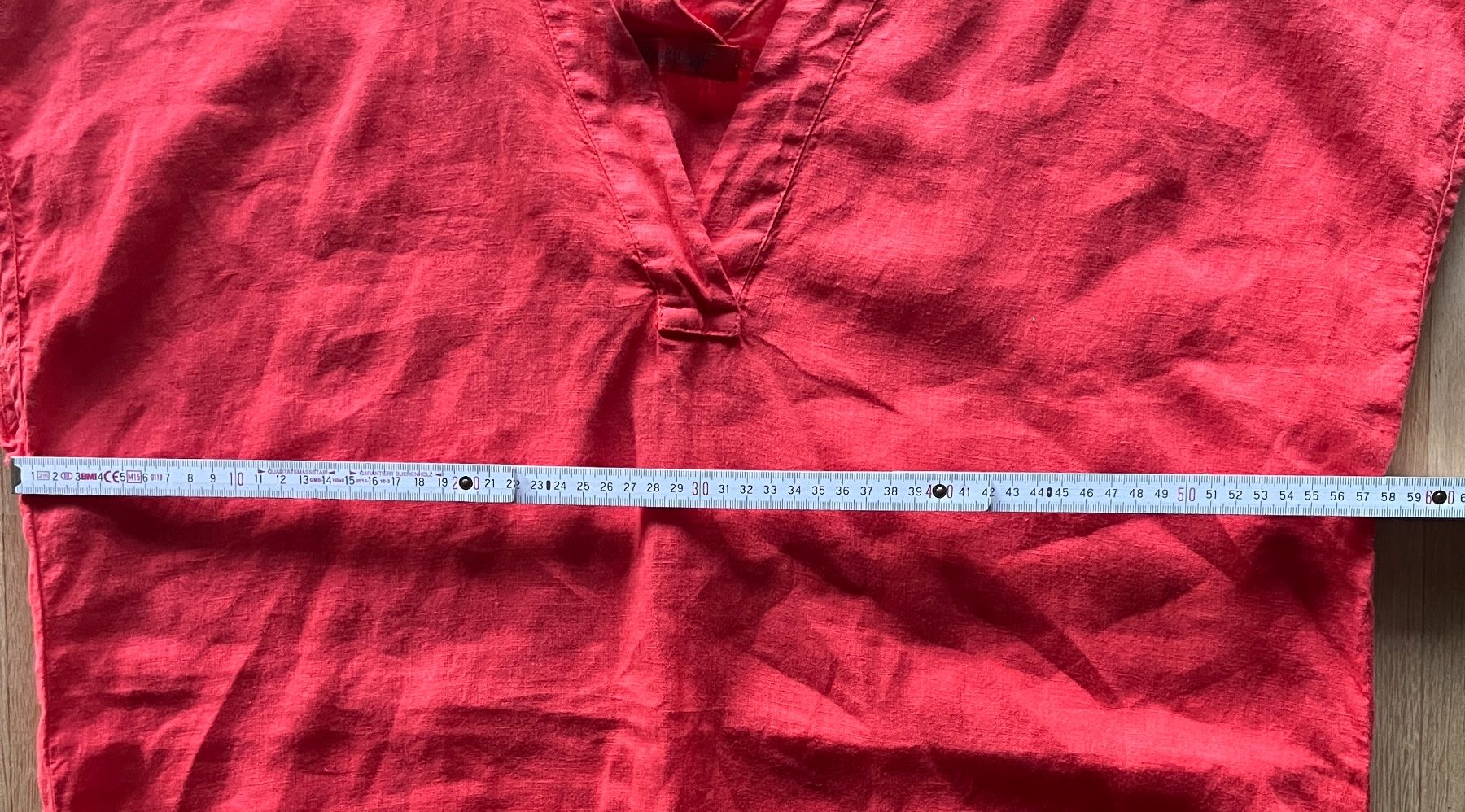 Tuniken: Leinen Tunika Kleid, Orange, Gr. M - L – Neu (gemäss Beschreibung) aus St. Gallen von reg_f8h8 2