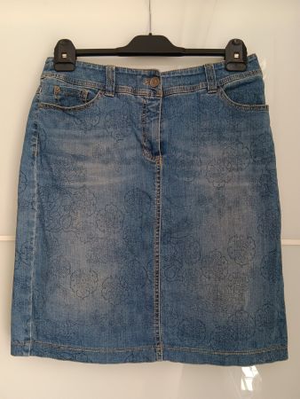 GERRY WEBER Jupe en jeans bleue taille 38 CH
