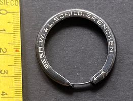 Gebr. W. & L. Schild Grenchen, Schlüsselring, Vintage