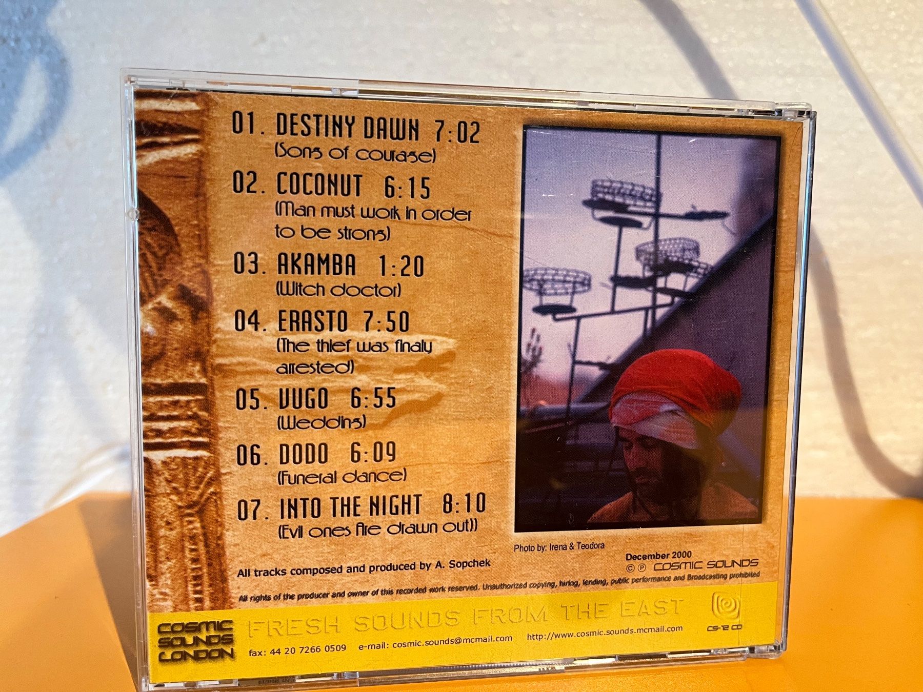 CDs: Alexander Sopchek - Masks - HI21B – Neu (gemäss Beschreibung) aus Küsnacht ZH von swisssales.net 1