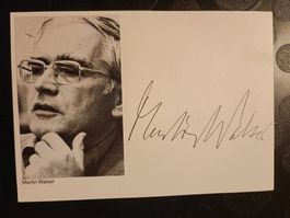Martin Walser - † 2023 - Schriftsteller - handsigniert