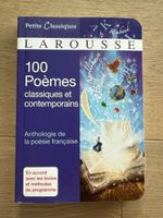 Larousse 100 Poèmes classiques et contemporains livre