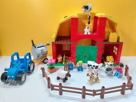 LEGO Duplo 5649 Grosser Bauernhof mit Traktor - Komplett