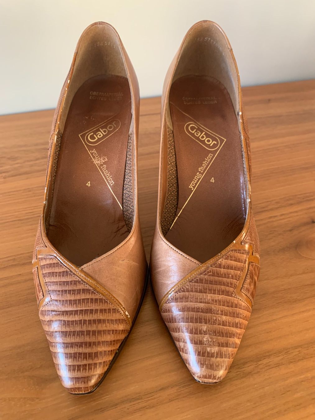 Gabor Scarpe da donna: Schuhe Gaber, echtes Leder Grösse 37 – Usato da Laax GR venduto da wil_66wq 6