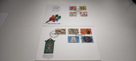 2x Ersttagsbrief 1x Pro Patria 1991 und 1x Helvetia 1986