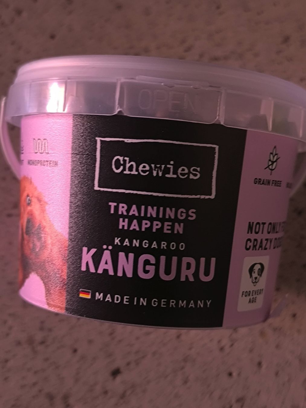 Mangimi: Chewies Trainingshappen Känguru Hundefutter gebraucht – Nuovo e nell'imballaggio originale da Wädenswil venduto da Cpaco