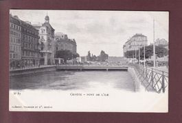 GENEVE - Pont de l'Île