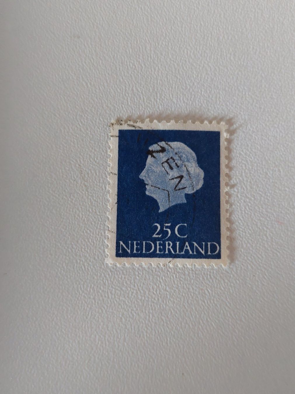 Tutti i francobolli: Niederlande Briefmarke 25C – Usato da Erlinsbach venduto da pfunky