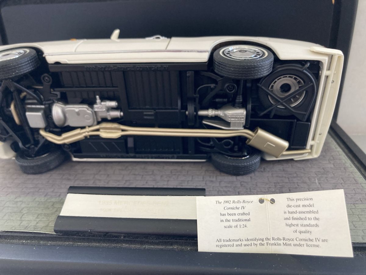 Franklin Mint Modellini d'auto: 1992 Rolls Royce Corniche IV von Franklin Mint – Usato da Basel venduto da Imack 3