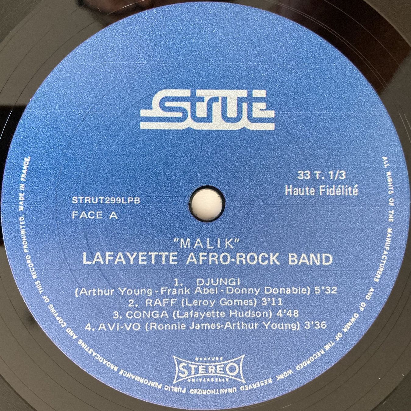 Dischi in vinile: THE LAFAYETTE AFRO-ROCK BAND - MALIK – Usato da Bottens venduto da hotter-than-hell 2