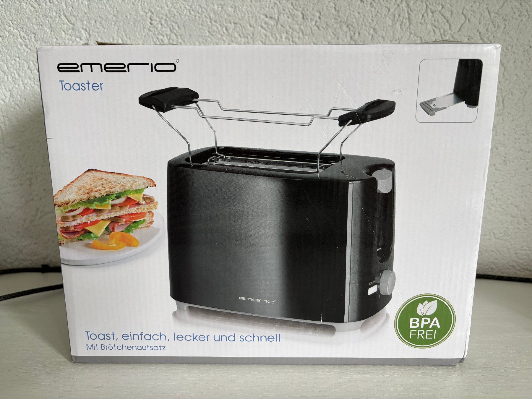 Appareils de cuisine: Toaster emerio – Neuf avec emballage d'origine à Nussbaumen AG par Faxi2