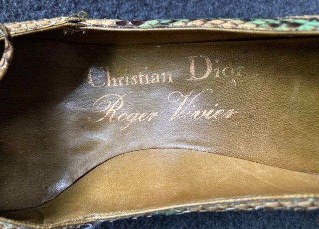 Dior Scarpe da donna: Christian Dior par Roger vivier-Escarpins en python, T35-36 – Usato da Onex venduto da gga_5vcf 4