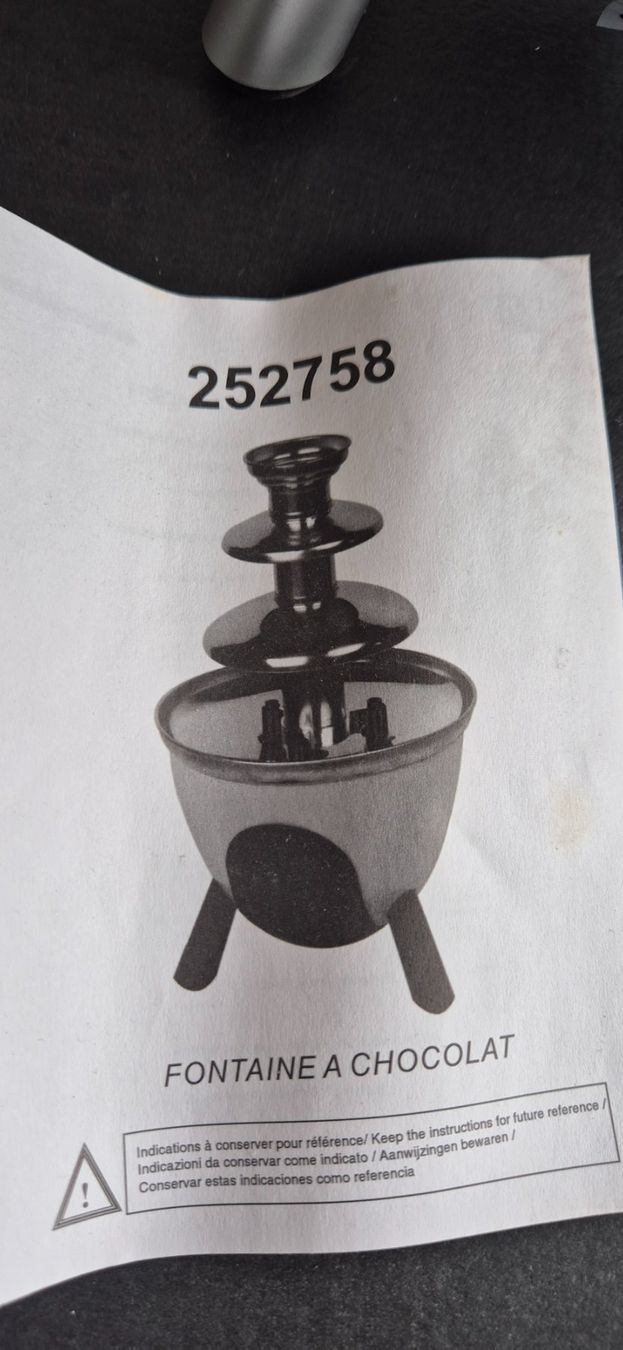 Küchengeräte: Fontaine à chocolat – Gebraucht aus Ste-Croix von kar_9x7w 1