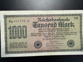Reichsbanknote 1000