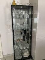 Vitrine Schwarz aus Glass mit beleuchtung