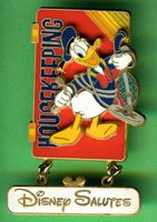 Disney Salutes  DONALD  HOUSEKEEPING