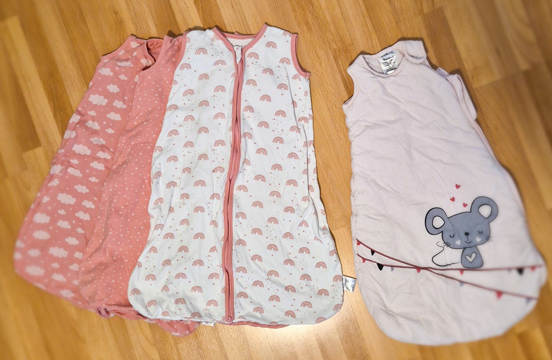 Schlafsäcke: 4 Babyschlafsäcke, 70 cm – Gebraucht aus Suhr von sla_p652