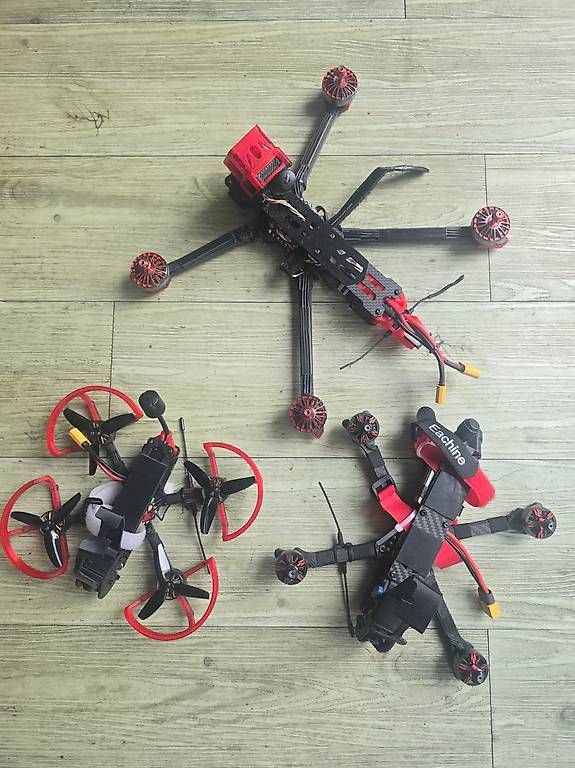 Modellismo RC: FPV Drohnen Mega Set: 3 Drone + Wing + TBS Tango II ++ – Usato da Romanshorn venduto da yan_s9vk 3