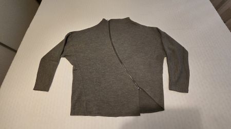 Damen Pullover/Jacke,grau/braun Grösse XL sehr guter Zustand