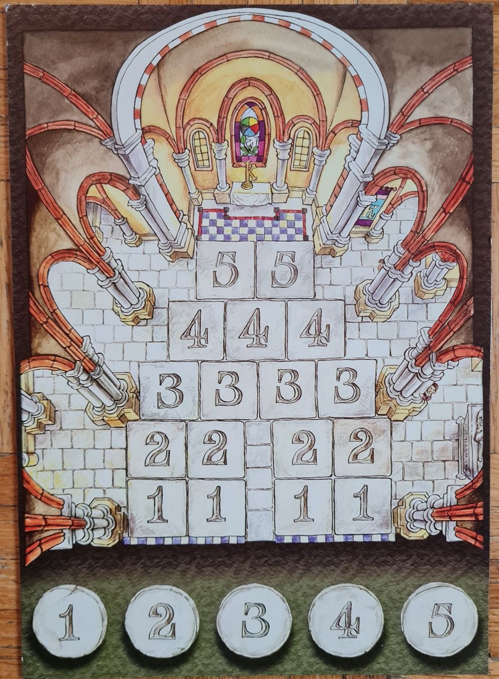 Spiele: Brettspiel "Keythedral", Originalversion, Erstauflage 2002 – Gebraucht aus Zürich von Desmond01 3