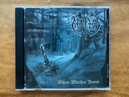 Atritas ‎– Where Witches Burnt (CD Black Metal 🇨🇭)