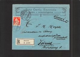 Fritz Oertly ,Ennenda,Handels u. Landschaftsgärtner 7.l.1916