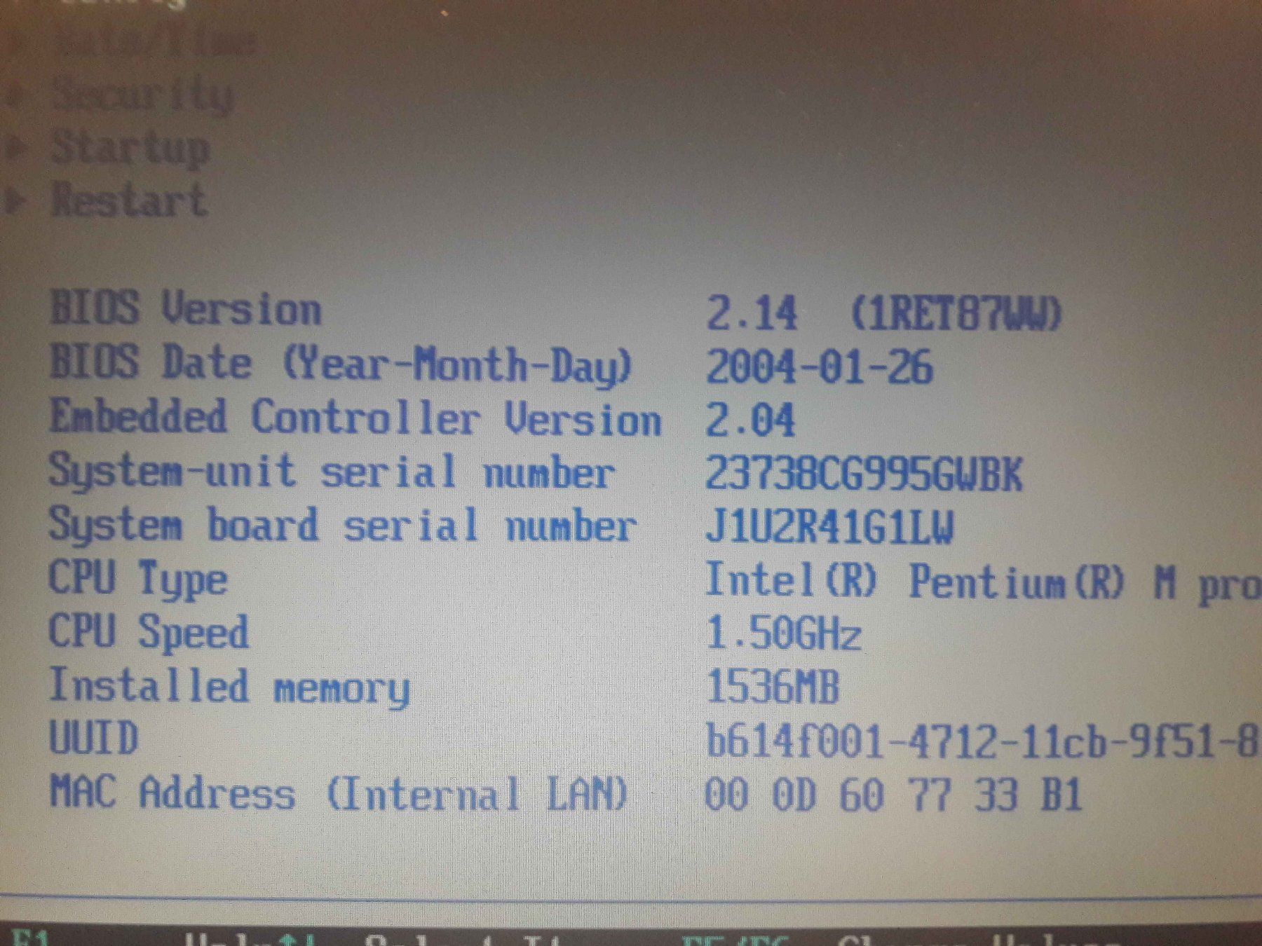 IBM Notebook: IBM T40, 1.5GB RAM, 40GB HD, Win XP Pro – Usato da Neftenbach venduto da Cbauma1 6